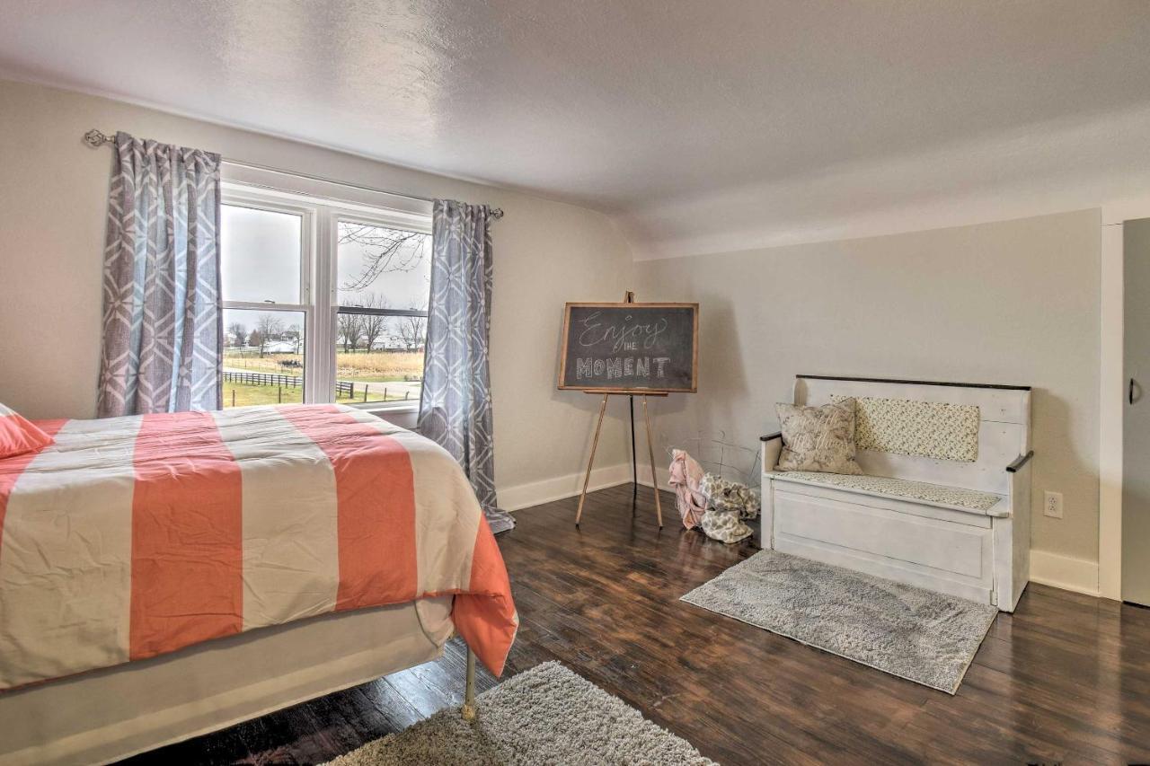 Charming Dairy Farm Home In Indiana Amish Country Shipshewana Exteriör bild